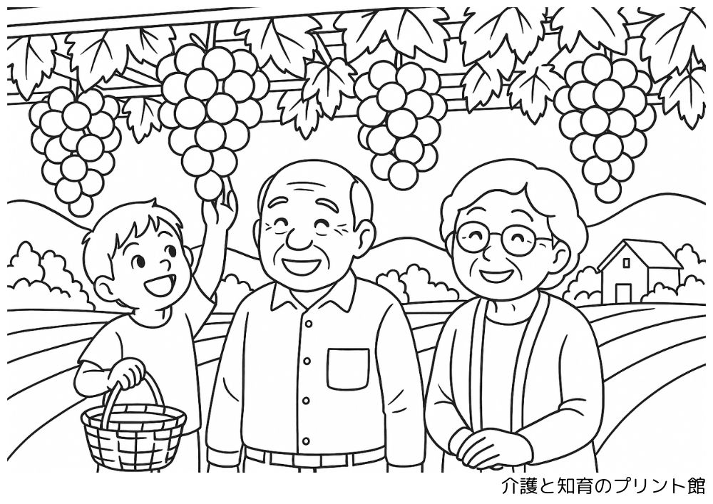 ブドウ狩りの塗り絵|9月の高齢者向けレクリエーション - 介護と医療のプリント館 What Are The Benefits Of Regular Tire Rotation